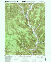 Download a high-resolution, GPS-compatible USGS topo map for Wharton, PA (1999 edition)
