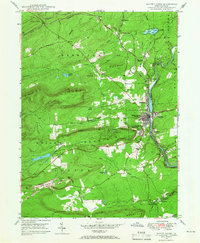 Download a high-resolution, GPS-compatible USGS topo map for White Haven, PA (1966 edition)