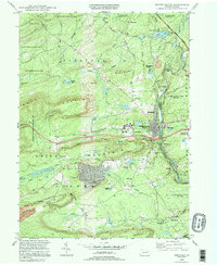 Download a high-resolution, GPS-compatible USGS topo map for White Haven, PA (1995 edition)
