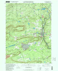 Download a high-resolution, GPS-compatible USGS topo map for White Haven, PA (1998 edition)
