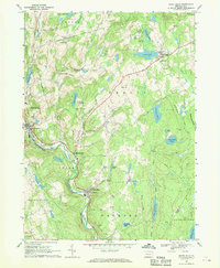 Download a high-resolution, GPS-compatible USGS topo map for White Mills, PA (1970 edition)