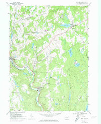 Download a high-resolution, GPS-compatible USGS topo map for White Mills, PA (1974 edition)