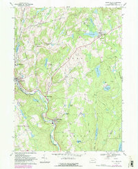 Download a high-resolution, GPS-compatible USGS topo map for White Mills, PA (1983 edition)