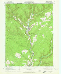 Download a high-resolution, GPS-compatible USGS topo map for Wilcox, PA (1972 edition)
