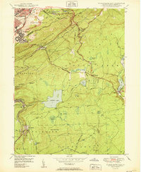 Download a high-resolution, GPS-compatible USGS topo map for Wilkes-Barre East, PA (1950 edition)