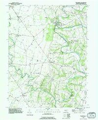 Download a high-resolution, GPS-compatible USGS topo map for Williamson, PA (1995 edition)