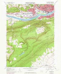 Download a high-resolution, GPS-compatible USGS topo map for Williamsport, PA (1973 edition)