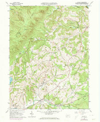 Download a high-resolution, GPS-compatible USGS topo map for Wilpen, PA (1973 edition)