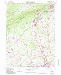 Download a high-resolution, GPS-compatible USGS topo map for Wind Gap, PA (1984 edition)