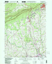preview thumbnail of historical topo map of Wind Gap, PA in 1997