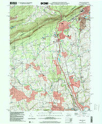 preview thumbnail of historical topo map of Wind Gap, PA in 1999