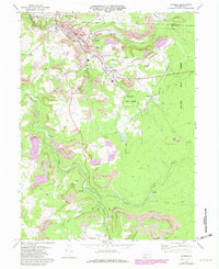 Download a high-resolution, GPS-compatible USGS topo map for Windber, PA (1982 edition)