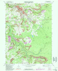 Download a high-resolution, GPS-compatible USGS topo map for Windber, PA (1989 edition)