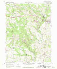 Download a high-resolution, GPS-compatible USGS topo map for Worthington, PA (1970 edition)