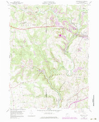 Download a high-resolution, GPS-compatible USGS topo map for Worthington, PA (1979 edition)