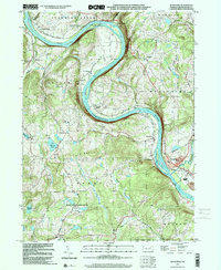 Download a high-resolution, GPS-compatible USGS topo map for Wyalusing, PA (2001 edition)