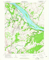 Download a high-resolution, GPS-compatible USGS topo map for York Haven, PA (1965 edition)