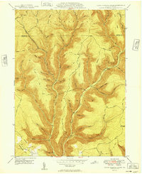 preview thumbnail of historical topo map of Clinton County, PA in 1949