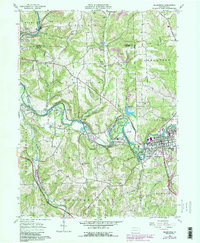 Download a high-resolution, GPS-compatible USGS topo map for Zelienople, PA (1990 edition)