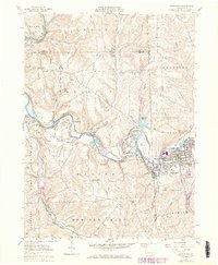 Download a high-resolution, GPS-compatible USGS topo map for Zelienople, PA (1970 edition)