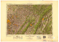 preview thumbnail of historical topo map of Pittsburgh, PA in 1953