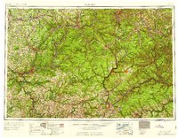 preview thumbnail of historical topo map of Warren, PA in 1959