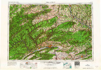 preview thumbnail of historical topo map of Williamsport, PA in 1965