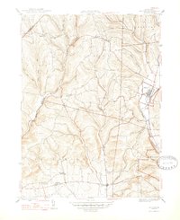 Download a high-resolution, GPS-compatible USGS topo map for Benton, PA (1947 edition)