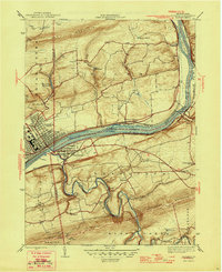 Download a high-resolution, GPS-compatible USGS topo map for Berwick, PA (1946 edition)