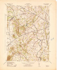 Download a high-resolution, GPS-compatible USGS topo map for Fairfield, PA (1944 edition)