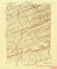Download a high-resolution, GPS-compatible USGS topo map for Friedensburg, PA (1946 edition)