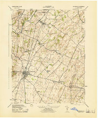 Download a high-resolution, GPS-compatible USGS topo map for Greencastle, PA (1944 edition)