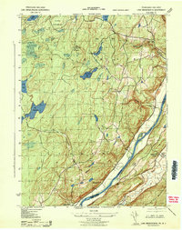 Download a high-resolution, GPS-compatible USGS topo map for Lake Maskenozha, PA (1943 edition)
