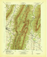 Download a high-resolution, GPS-compatible USGS topo map for Mc Connellsburg, PA (1944 edition)