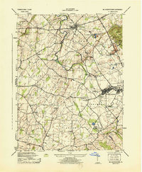 Download a high-resolution, GPS-compatible USGS topo map for Mc Sherrystown, PA (1944 edition)