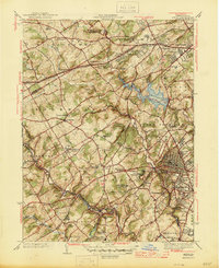 Download a high-resolution, GPS-compatible USGS topo map for Media, PA (1945 edition)