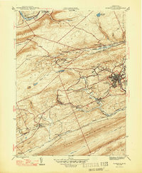 Download a high-resolution, GPS-compatible USGS topo map for Minersville, PA (1947 edition)