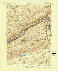 1946 Map of Nanticoke