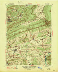 Download a high-resolution, GPS-compatible USGS topo map for Orwigsburg, PA (1947 edition)