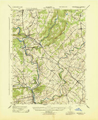 preview thumbnail of historical topo map of Montgomery County, PA in 1943