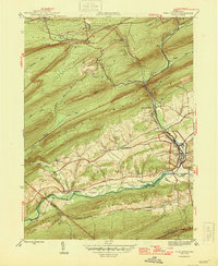 Download a high-resolution, GPS-compatible USGS topo map for Pine Grove, PA (1946 edition)