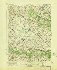 preview thumbnail of historical topo map of Montgomery County, PA in 1943
