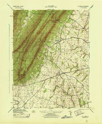 Download a high-resolution, GPS-compatible USGS topo map for St Thomas, PA (1944 edition)