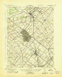 Download a high-resolution, GPS-compatible USGS topo map for Telford, PA (1943 edition)