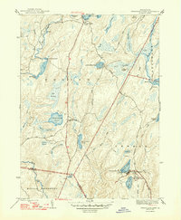 preview thumbnail of historical topo map of Pike County, PA in 1947