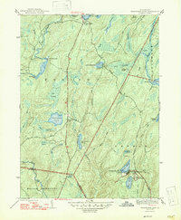 preview thumbnail of historical topo map of Pike County, PA in 1947