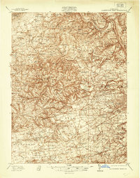 1937 Map of Allentown West