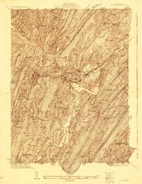 1922 Map of Allenport, PA