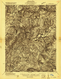 Download a high-resolution, GPS-compatible USGS topo map for New Florence, PA (1921 edition)