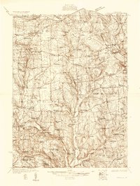 Download a high-resolution, GPS-compatible USGS topo map for Townville, PA (1927 edition)